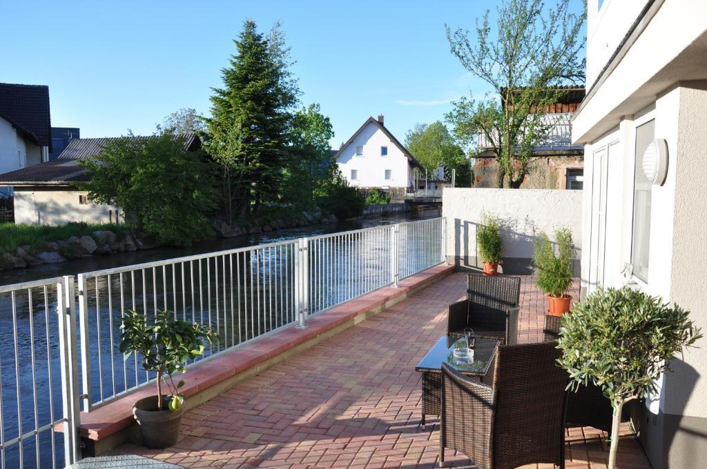 Gaestehaus Am Bach Rust Bagian luar foto